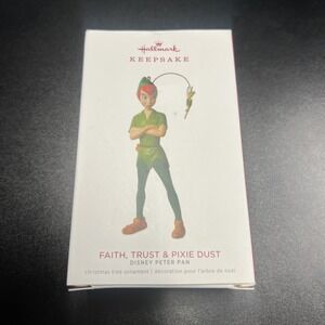 Hallmark: Faith, Trust & Pixie Dust - Disney Peter Pan - Keepsake Ornament